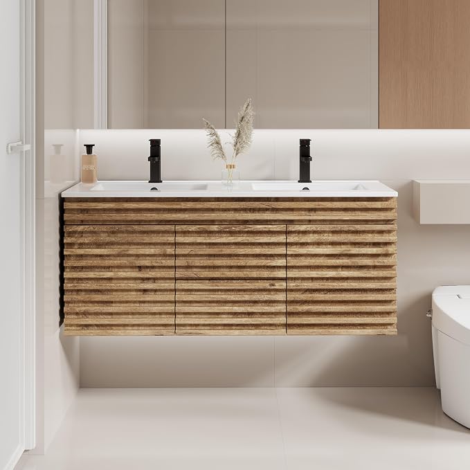 LUCKWIND 48" Floating Bathroom Vanity by LUCKWIND