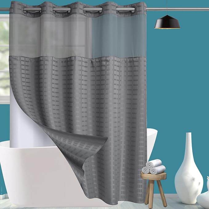 Conbo Mio No Hook Shower Curtain by ConboMio