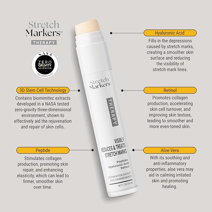 StretchMarkers Therapy Stretch Mark Cream – Visibly Reduces and Treats - Image 2