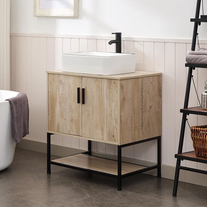 UEV Rustic Oak 30" Bathroom Vanity - Image 3