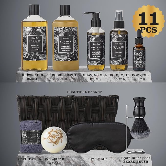 Fathers Bath and Body Gift Set, Birthday Gifts - Image 2