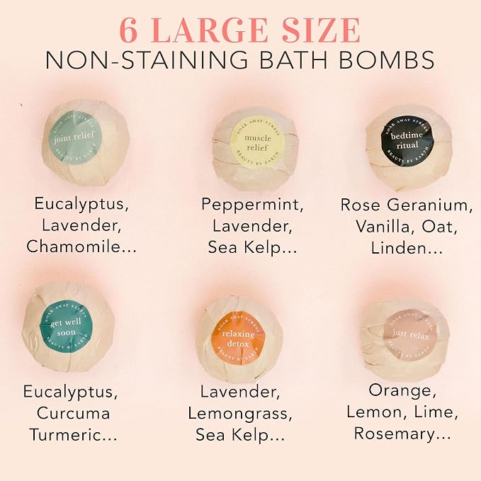 Bath Bombs Gift Set, USA Made - Image 7