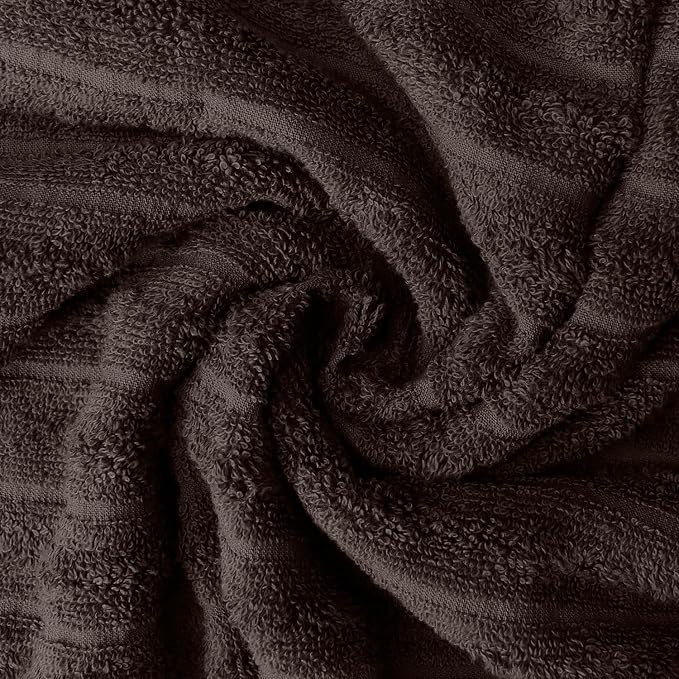 DAN RIVER Pack of 2 Bath Sheet 35x70 Inches, Ribbed Oversized Bath Sheets Towels - Image 7