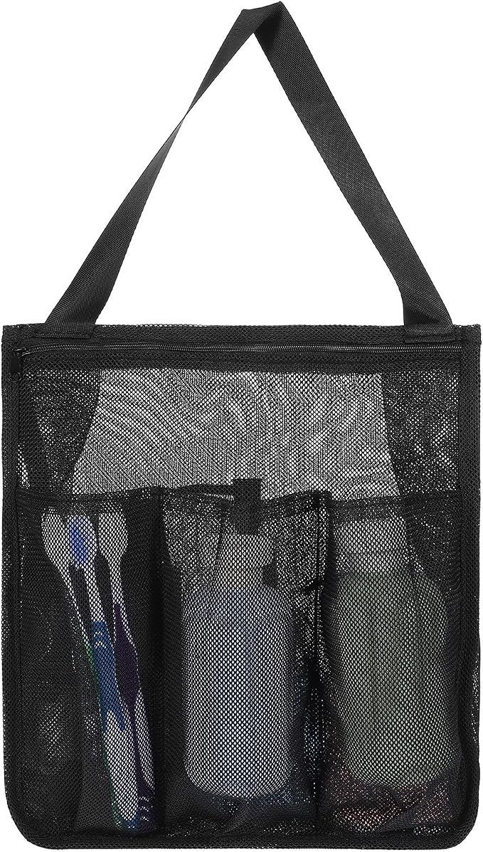 Portable Mesh Shower Caddy, Quick Dry Hanging Shower Bag by Unknown