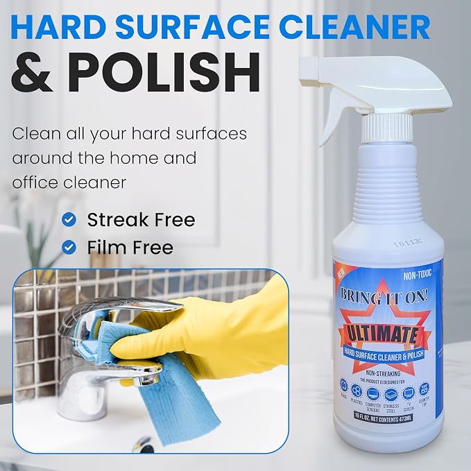 BRING IT ON! CLEANER 32 Ounce Bathroom Cleaning Set | Protect Shield Water - Image 4