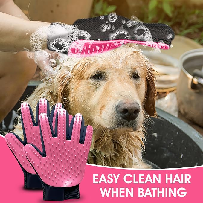 Upgrade Pet Grooming Gloves, Grooming Gloves - Image 5