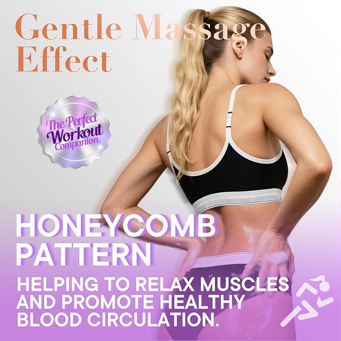 Bath Mitt - Exfoliating Glove, Honeycomb Body Scrubber, Massage Body Scrub - Image 5