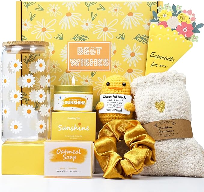 Gift Baskets for Women, Unique Birthday Gifts for Women, Best Friend Birthday by LUICONMO