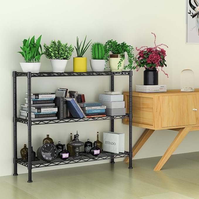 3-Shelf Adjustable Heavy Duty Storage Shelves - Image 4