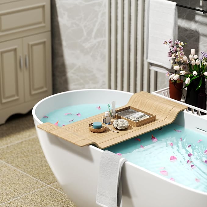 Abruzzo 63" Freestanding Bathtub Solid Surface - Image 3
