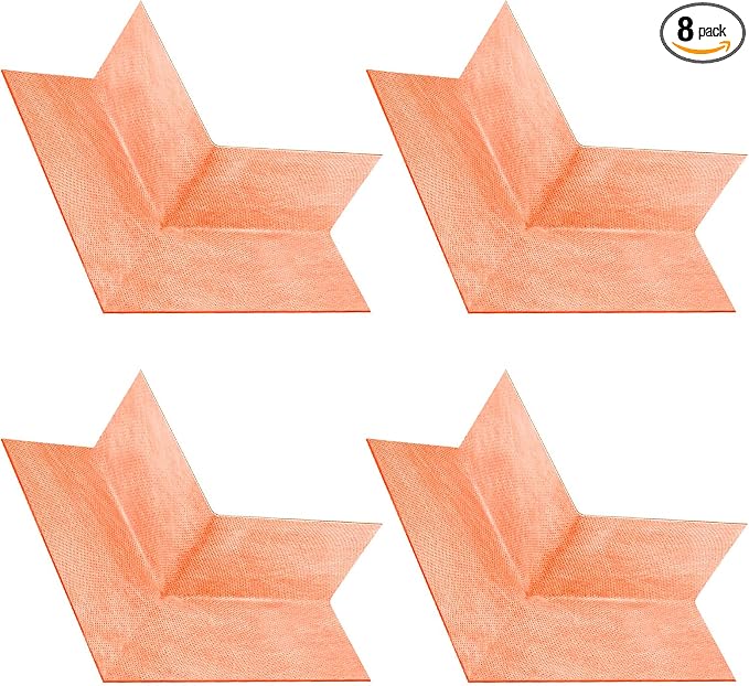 4 Pack Outside Waterproofing Corner Shower Membrane Corner Shower Seamless by UCANVIN