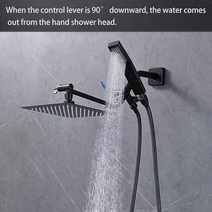 G-Promise Solid Metal Shower Arm Diverter - Image 4