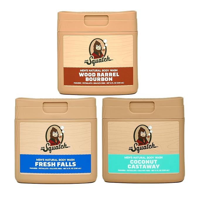 Dr. Squatch NEW Body Wash for Men by DrSquatch