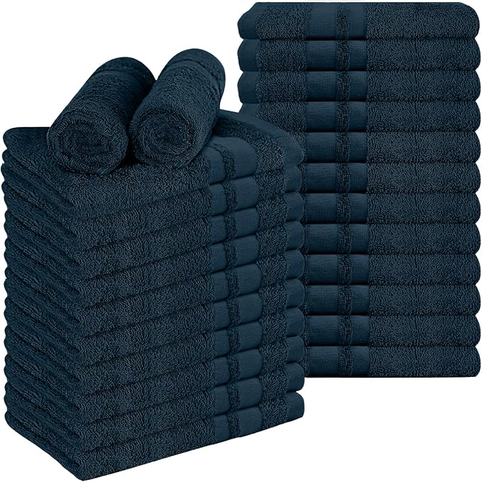 RIVERSIDE Pack of 24 Salon Towels Set – 16 x 26 Inches, 100% Ring Spun Cotton - Image 8