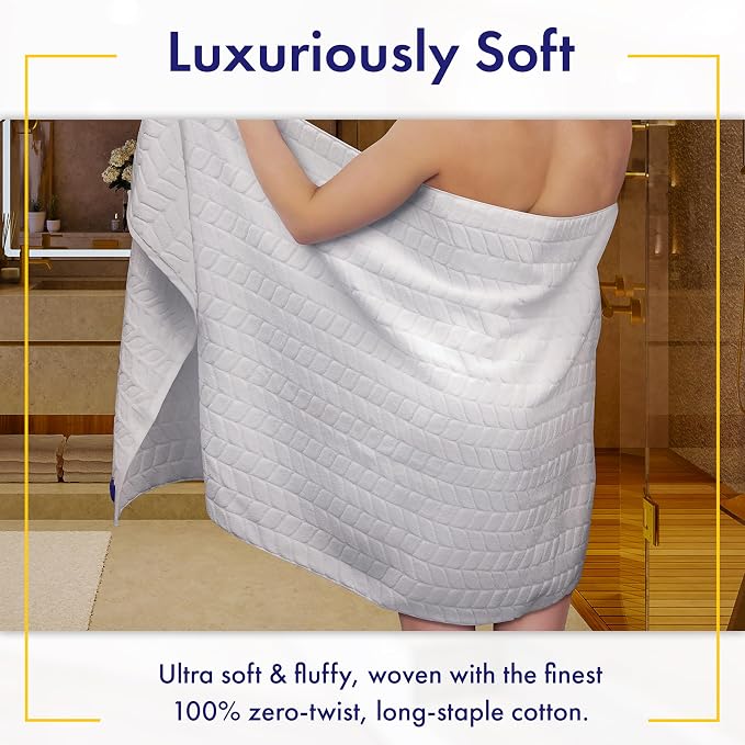 Ultra Soft & Stylish 700 GSM Luxury Washcloth Set - Image 2