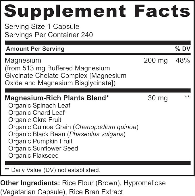 NATURELO Magnesium Glycinate Chelate Complex - Image 8
