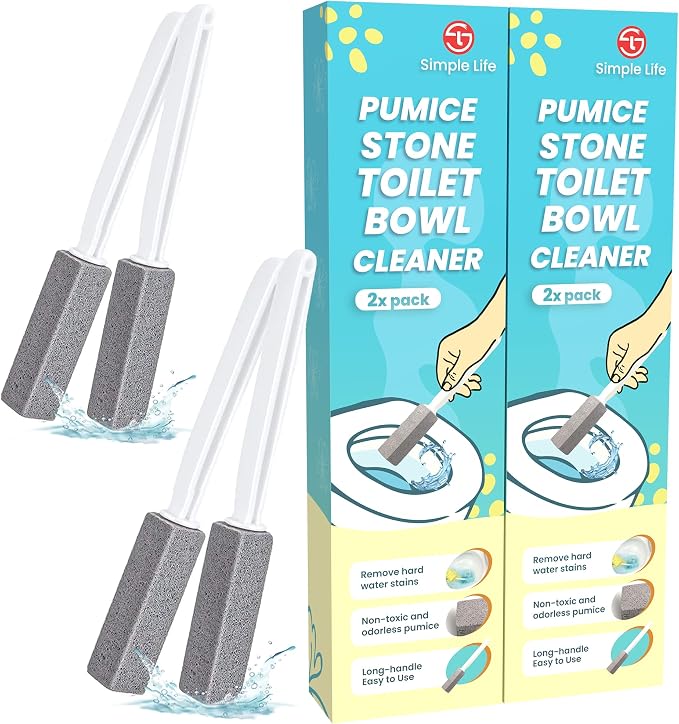 Simple Life Pumice Stone Toilet Bowl Cleaner | Toilet Pumice Stone by SimpleLife