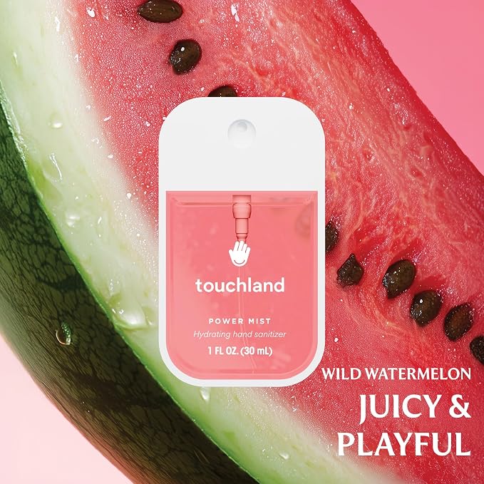 Touchland Hydrating Hand Sanitizer Spray, TROPICAL Trio Set, 1 FL. OZ. Travel - Image 4