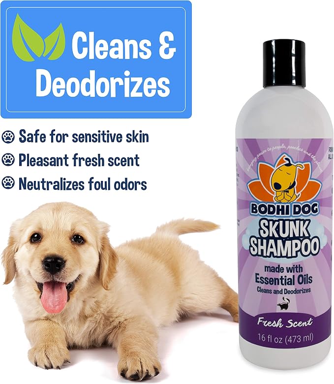 Bodhi Dog Skunk Shampoo | Skunk Smell Odor Remover Cleans & Deodorizes Using - Image 4