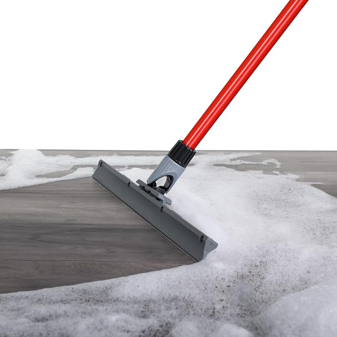 Heavy Duty Floor Squeegee for Concrete and Tile Floor by Ravmag