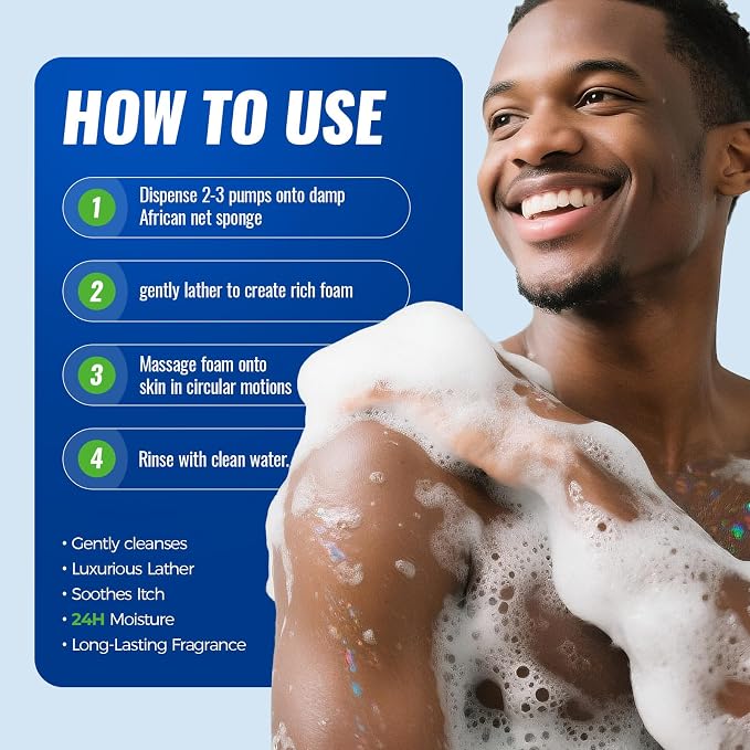 Natural Antifungal Body Wash: Tea Tree & Aloe Vera Formula - Image 5