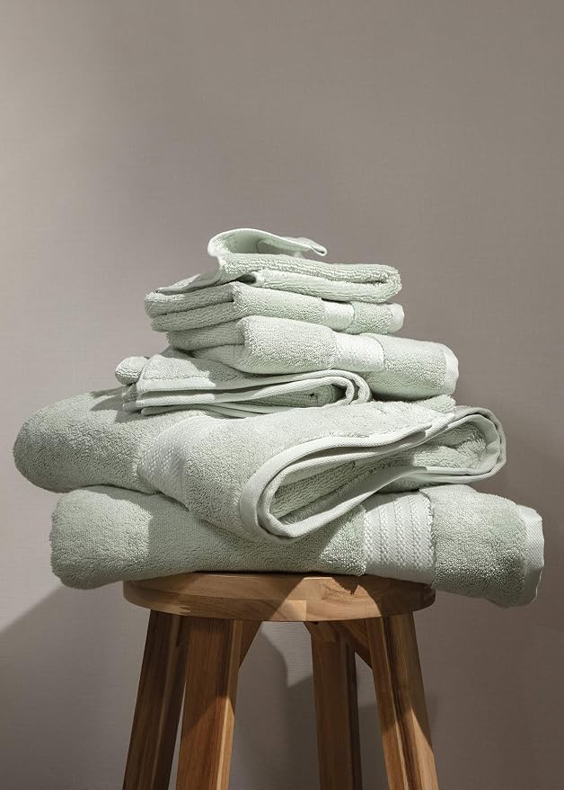 Fabdreams 100% Organic Cotton Bath Towel Set of 6 700 GSM Hotel Premium Plush - Image 6