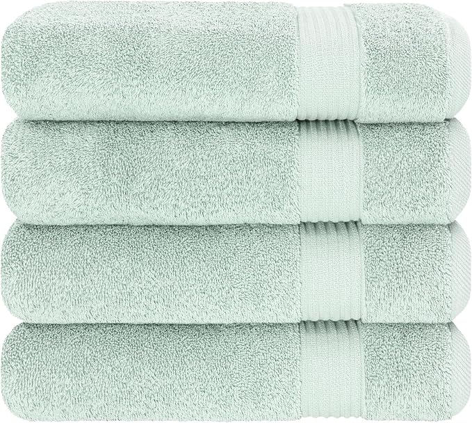 Cotton Paradise 4 Piece Turkish Bath Towels - Image 7