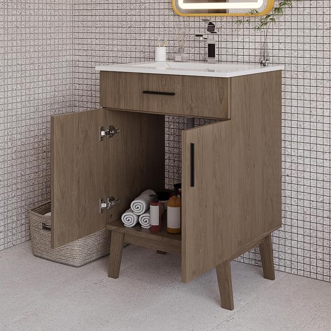 24" Bathroom Vanity Without Sink, Bathroom Vanity no Sink Vanity Combo - Image 7