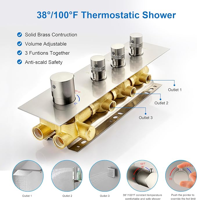 3 Way Shower Diverter Valve - Image 3