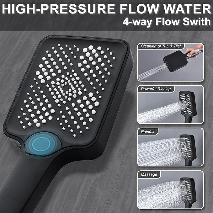 Shower System Brass Thermostatic Shower Faucet Set - Image 6