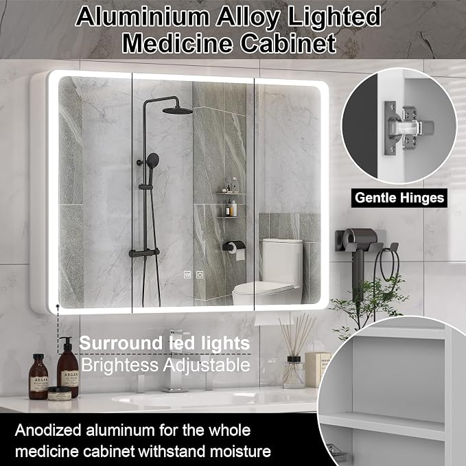 Lighted Bathroom Medicine Cabinet - Image 6