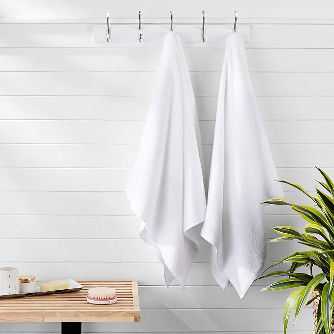 Amazon Basics 2 Piece Quick-Dry Oversize Bath Towel, 100% Cotton - Image 9