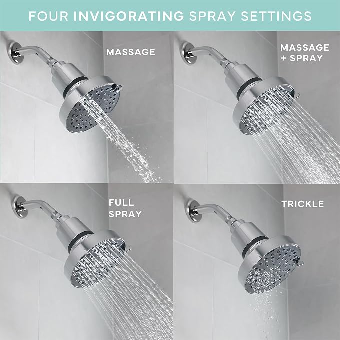 SEVENTY 4-Setting Filtered Shower Head - Image 6