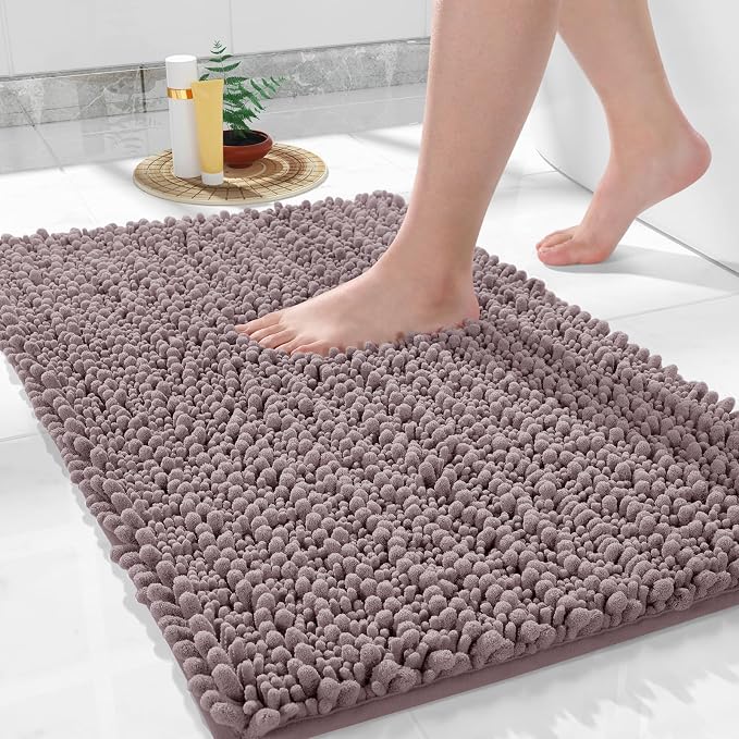 Yimobra Large Bathroom Rugs Non Slip Washable 36x24 Inch by Yimobra