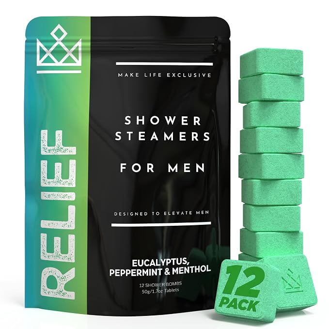 Shower Steamers for Men by MakeLifeExclusive