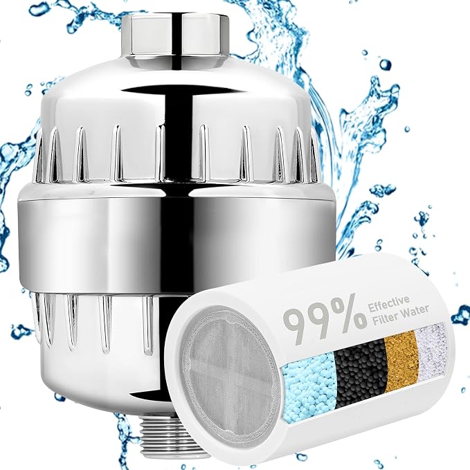 BBLIFE Upgrade Much More Efficient Plastic Shower Filter, High Revitalizing by BBLIFE