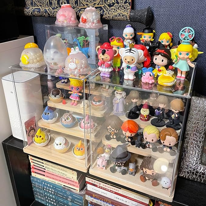 Choowin 4 Tier Small Clear Acrylic Display Case - Image 5