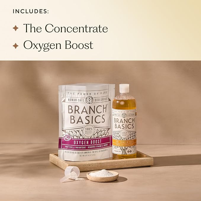 Branch Basics Concentrate + Oxygen Boost | Multi-Surface All Purpose Cleaner - Image 2