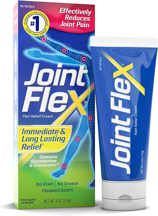 JointFlex Pain Relief Cream, Arthritis Pain Relief, Joint Pain Relief, 4 Ounce by JointFlex