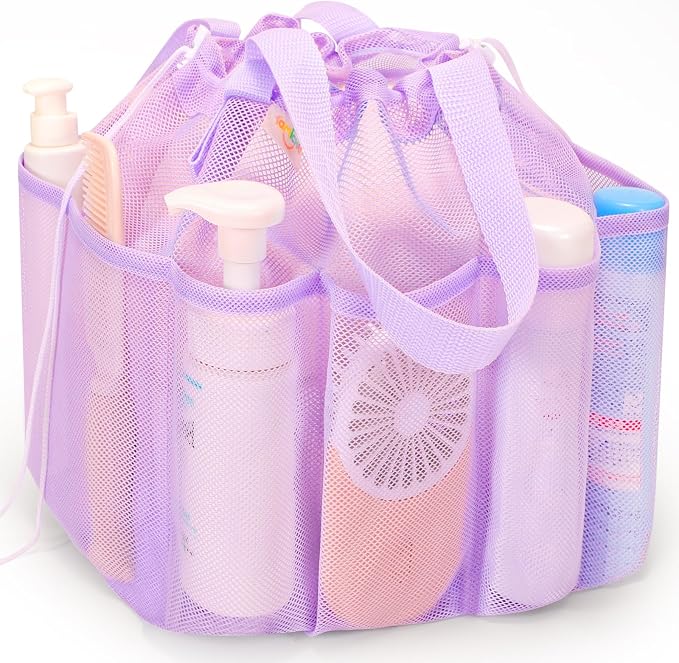 Mesh Shower Caddy Portable by famichan