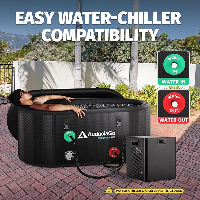 XXL Ice Bath Tub for Athletes, Compatible - Image 2