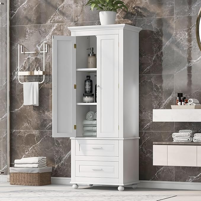 Tall Narrow Storage Cabinet - Image 3