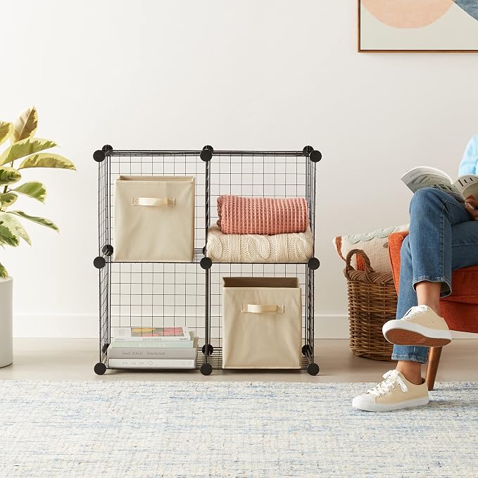 Amazon Basics 4 Cube Storage Organizer - Image 9
