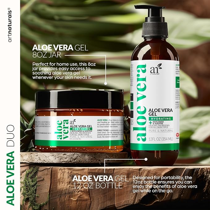 artnaturals Aloe Vera Gel Set - Image 2
