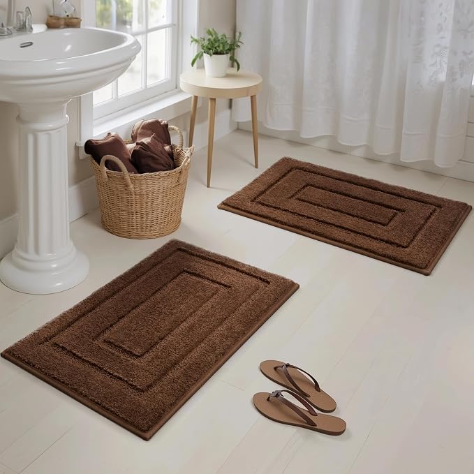 GRANNY SAYS Bathroom Rugs Sets 2 Piece, Soft Bath Mats - Image 8