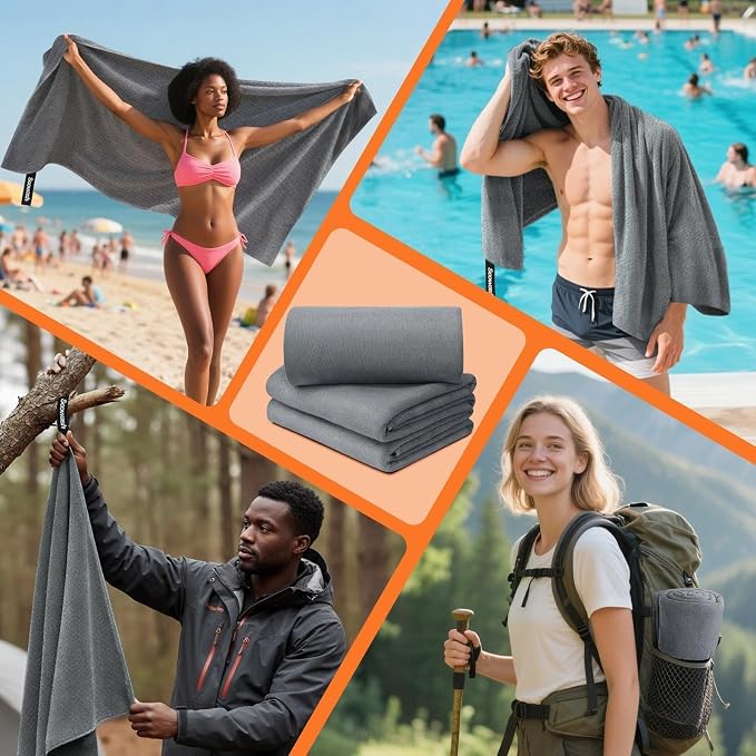 Camping Towels Quick Dry Sweat Towels - Image 7