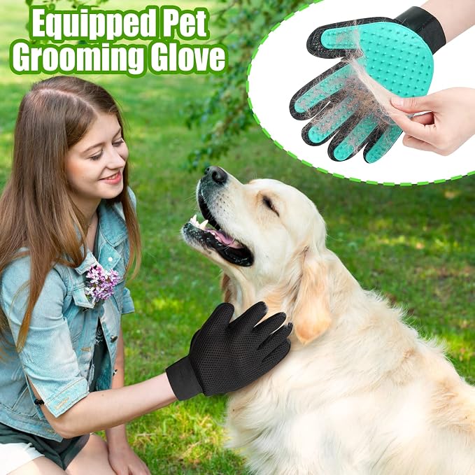 Upgraded Dog Wash Hose Attachment, 8-in-1 Sprayer Mode Garden Hose Nozzle - Image 7