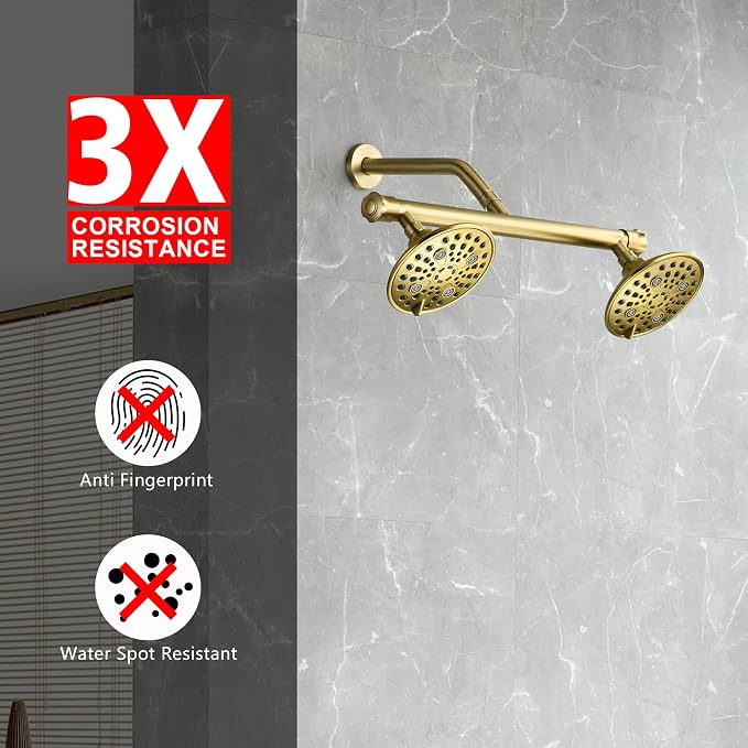 sumerain 2-in-1 Dual Shower Heads - Image 9