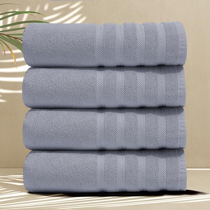 Hearth & Harbor Bath Towels for Bathroom - Image 2