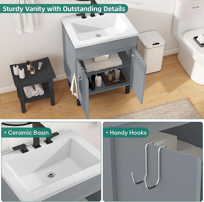 YITAHOME 24 Inch Bathroom Vanity - Image 4